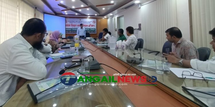 মির্জাপুরে তামাক নিয়ন্ত্রণ আইন বিষয়ক প্রশিক্ষণ অনুষ্ঠিত