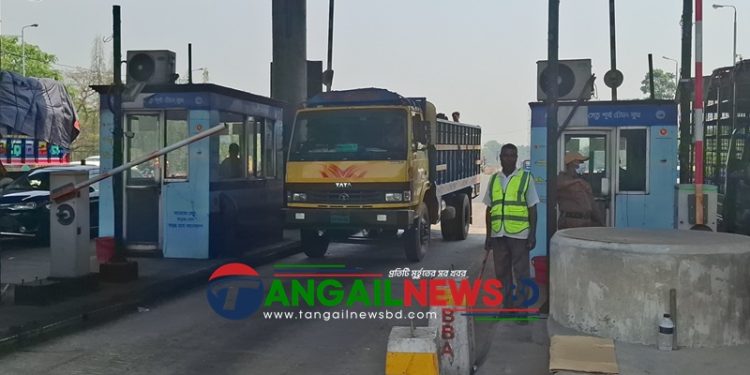 যমুনা সেতু দিয়ে ২৪ ঘণ্টায় ৩৮ হাজার ৫৩৯টি যানবাহন পারাপার