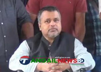 টাঙ্গাইল কারাগার থেকে মুক্ত হলেন পৌরসভার সাবেক মেয়র মুক্তি