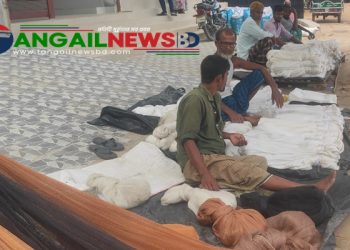 গোপালপুরে জালের ব্যবসায় ধস নিষিদ্ধ চায়না জালের কারণে