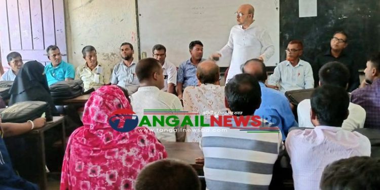 বাসাইলে সুন্না আব্বাছিয়া স্কুলে শিক্ষার মান উন্নয়নে অভিভাবক সমাবেশ