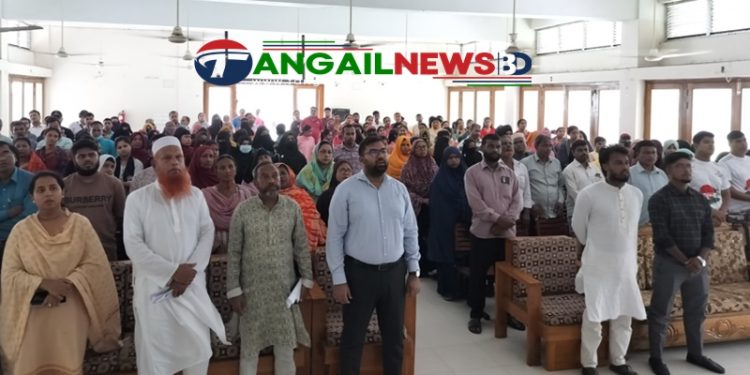 কালিহাতীতে জুলাই পুনর্জাগরণে সমাজ গঠনে লাখো কণ্ঠে শপথ পাঠ অনুষ্ঠান