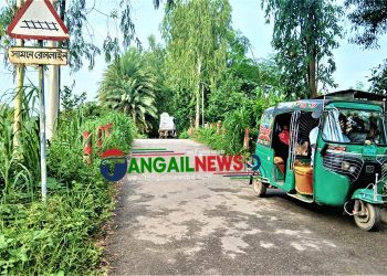 টাঙ্গাইলে রেললাইনের ৩০ ক্রসিংয়ে বাড়ছে মৃত্যুর মিছিল