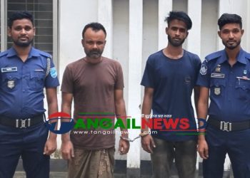 কালিহাতীর বল্লা বাজারে কাঁচামাল ব্যবসার আড়ালে মাদক বিক্রি ॥ আটক ২ জন