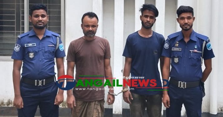 কালিহাতীর বল্লা বাজারে কাঁচামাল ব্যবসার আড়ালে মাদক বিক্রি ॥ আটক ২ জন
