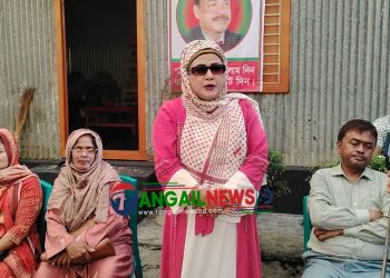 টাঙ্গাইলের দাইন্যা ইউনিয়নে টুকুর পক্ষে উঠান বৈঠক অনুষ্ঠিত