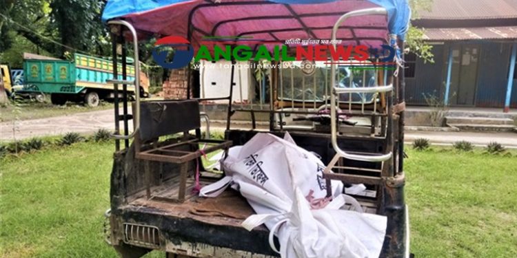 ঘাটাইলের দেউলাবাড়িতে ট্রাকের চাপায় মোটরসাইকেল চালক নিহত