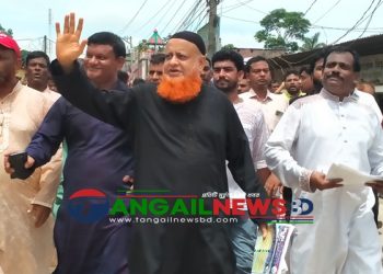 নাগরপুরে বিএনপি নেতা লাভলুর গণসংযোগ