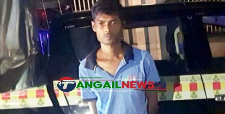 সখীপুরে স্ত্রীকে হত্যার অভিযোগে পলাতক স্বামীকে গ্রেপ্তার করেছে র‌্যাব