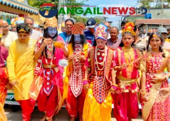 গোপালপুরে উৎসাহ উদ্দীপনার মধ্যে ভগবান শ্রীকৃষ্ণের জন্মাষ্টমী পালিত