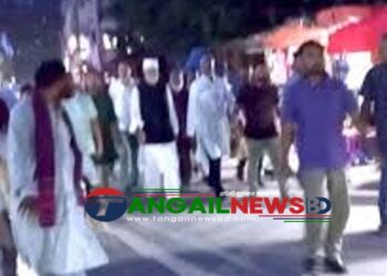 ভূঞাপুরে কাদের সিদ্দিকীর গাড়ি বহরে বিএনপির হামলার অভিযোগ