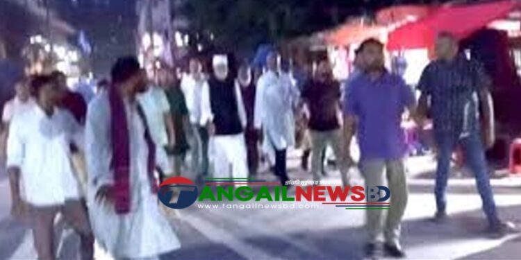 ভূঞাপুরে কাদের সিদ্দিকীর গাড়ি বহরে বিএনপির হামলার অভিযোগ