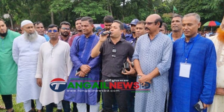 নাগরপুরে মরহুম খন্দকার আবুল কালাম হুমায়ুন স্মৃতি ফুটবল টুর্নামেন্ট