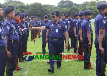 টাঙ্গাইলে অপরাধ দমনে পুলিশ আন্তরিকভাবে কাজ করছে