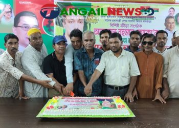 কোকোর জন্মদিনে মধুপুরে সভা, কেক কাটা ও দোয়া মাহফিল