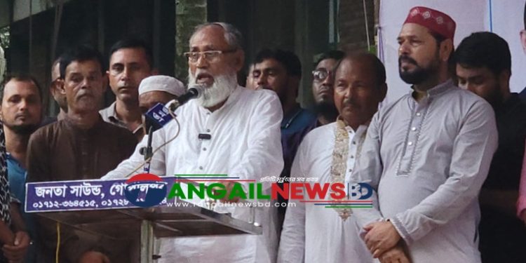 জুলাই শহীদদের রক্তের সাথে বেঈমানী করে কেউ রাজনীতি করতে পারবে না- সালাম পিন্টু