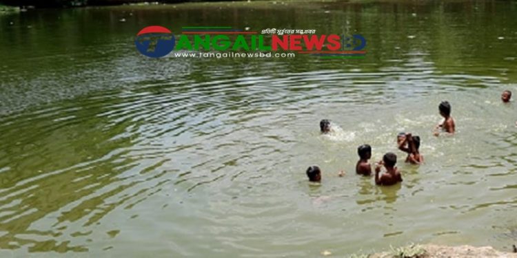 সখীপুরে পুকুরে ডুবে স্কুল ছাত্রের মৃত্যু