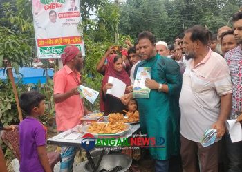 নাগরপুরে বিএনপি নেতা আতিকের গণসংযোগ ও লিফলেট বিতরণ