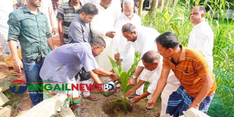 টুকু টাঙ্গাইলের মসজিদগুলোতে বৃক্ষ রোপন ও যানজট নিরসনে পদক্ষেপ