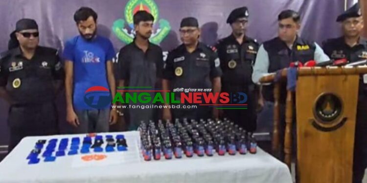 টাঙ্গাইল ও মির্জাপুরে সাড়ে ৬ হাজার ইয়াবাসহ দুই মাদক কারবারি গ্রেফতার