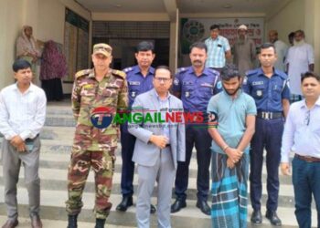 মধুপরে ভ্রাম্যমান আদালতে এক মাদক চোরাকারবারীকে কারাদন্ড