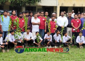 রক্ত যেমন জীবন বাঁচায়, বৃক্ষ তেমনি পরিবেশ রক্ষা করে- কালিহাতী ইউএনও