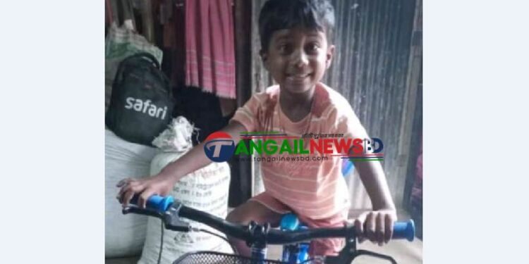 গোপালপুরে নিখোঁজের একদিন পর শিশুর মরদেহ পুকুর থেকে উদ্ধার