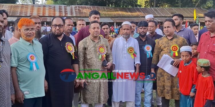 নাগরপুরে শুভ স্মৃতি ফুটবল টুর্নামেন্ট অনুষ্ঠিত