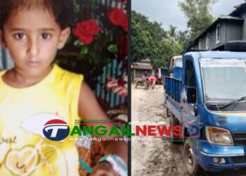 সখীপুরে পিকআপের চাপায় শিশুর মর্মান্তিক মৃত্যু