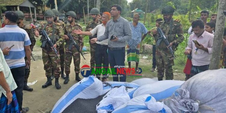 টাঙ্গাইলে ভোক্তা অধিকারের অভিযানে একজনকে আর্থিক জরিমানা 