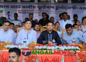 নাগরপুরে চারাবাগ ফুটবল টুর্নামেন্টের ফাইনাল খেলা অনুষ্ঠিত