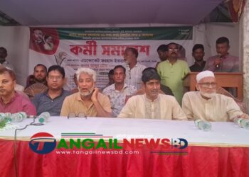 তারেকের ৩১ দফা জনগণকে পৌছে দেয়ার জন্য টাঙ্গাইলে কর্মী সমাবেশ