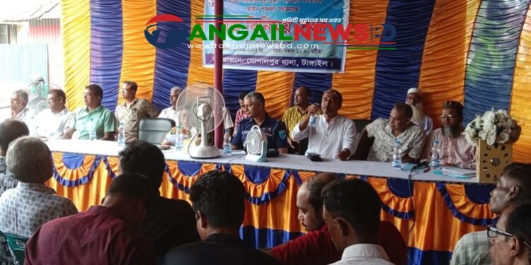 গোপালপুরে দুর্গাপূজায় পুলিশ প্রশাসনের সাথে মতবিনিময় সভা অনুষ্ঠিত