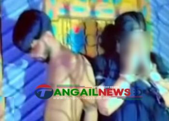 মির্জাপুরের বাঁশতৈলে পরকীয়ার অভিযোগে গৃহবধূ ও যুবককে বেঁধে নির্যাতন