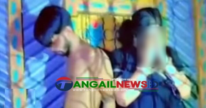 মির্জাপুরের বাঁশতৈলে পরকীয়ার অভিযোগে গৃহবধূ ও যুবককে বেঁধে নির্যাতন