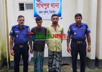 সখীপুরে ইয়াবাসহ দুইজন মাদক চোরাকারবারী গ্রেপ্তার