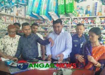 ধনবাড়ীতে বিভিন্ন প্রতিষ্ঠানে পৃথক অভিযানে জরিমানা ও সিলগালা