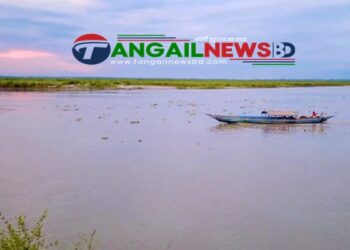 টাঙ্গাইলে যমুনাসহ সব নদনদীর পানি বৃদ্ধি ॥ শঙ্কিত কৃষকরা