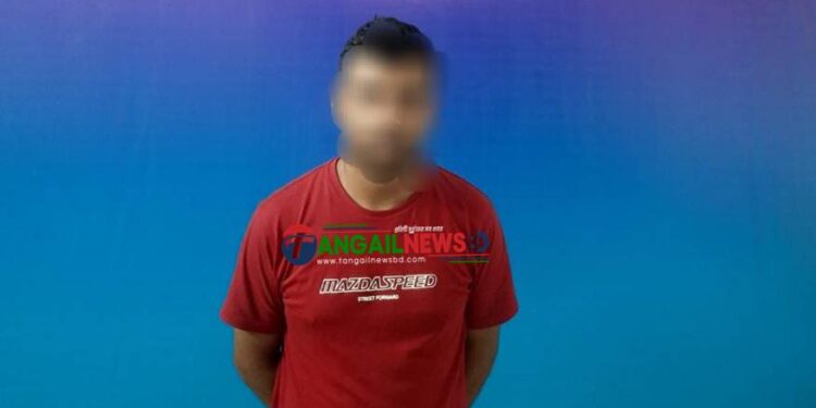 পর্ণোগ্রাফি মামলার আসামী মিলন কালিহাতী থেকে গ্রেফতার