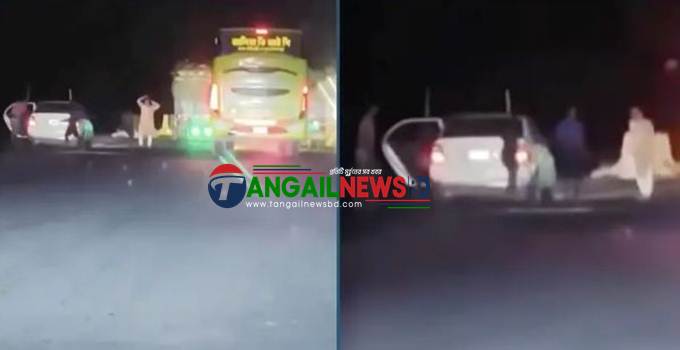 যমুনা সেতু মহাসড়কে ডাকাতির ভিডিও ভাইরাল ॥
পুলিশের দাবী এটি গুজব