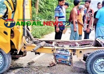 মধুপুরে সড়ক দুর্ঘটনায় দুই জন নিহত