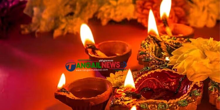 আজ শ্রীশ্রী শ্যামা পূজা ও দীপাবলি উৎসব