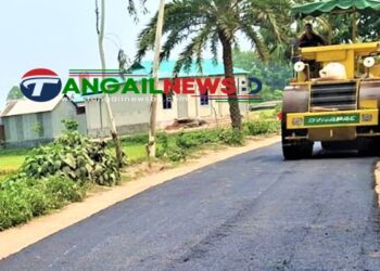 টাঙ্গাইল এলজিইডি রোলার ভাড়ায় ফের দেশ সেরা