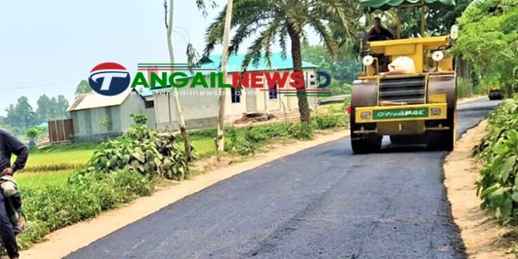 টাঙ্গাইল এলজিইডি রোলার ভাড়ায় ফের দেশ সেরা