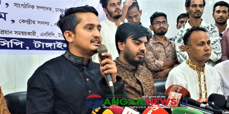 শাপলা প্রতীক নিয়েই ভোটের মাঠে থাকবে এনসিপি- সারজিস আলম