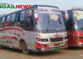 তুচ্ছ ঘটনাকে কেন্দ্র করে গোপালপুর-ঢাকা রুটে বাস চলাচল বন্ধ