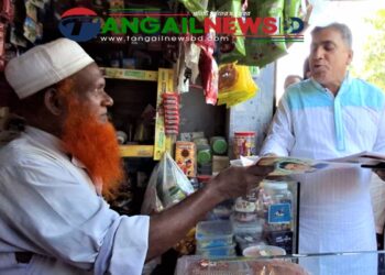 নাগরপুর-দেলদুয়ারে বিএনপির মনোনয়ন প্রত্যাশি স্বপনের মোটরসাইকেল শোডাউন