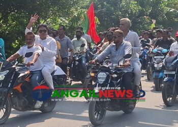 টাঙ্গাইল-৬ আসনে বিএনপির মনোনয়ন প্রত্যাশী জুয়েলের মোটরসাইকেল শোভাযাত্রা