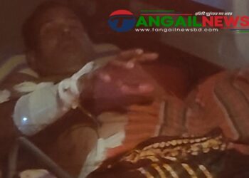 করটিয়ায় স্বর্ণ ব্যবসায়ীকে কুপিয়ে স্বর্ণ ও নগদ টাকা লুট