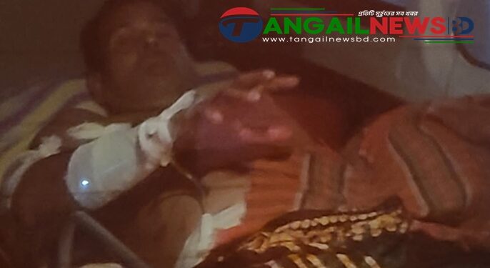 করটিয়ায় স্বর্ণ ব্যবসায়ীকে কুপিয়ে স্বর্ণ ও নগদ টাকা লুট